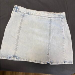 Denim Mini Skirt
